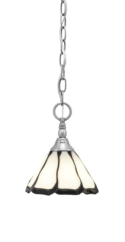 Toltec Lighting - 11-BN-9125 - One Light Mini Pendant - Chain - Brushed Nickel