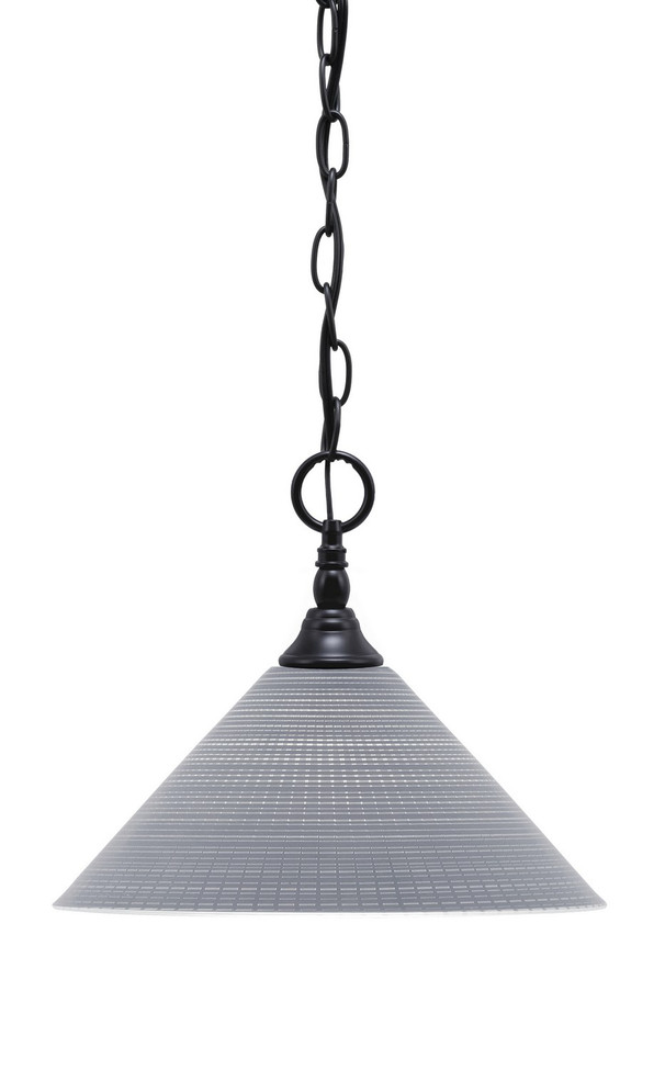Toltec Lighting - 11-MB-4002 - One Light Mini Pendant - Chain - Matte Black