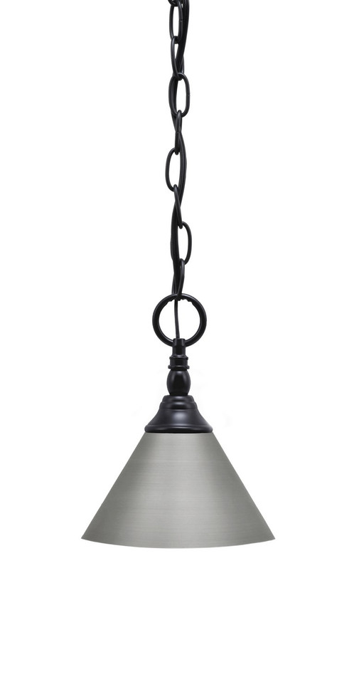 Toltec Lighting - 11-MB-421-BN - One Light Mini Pendant - Chain - Matte Black