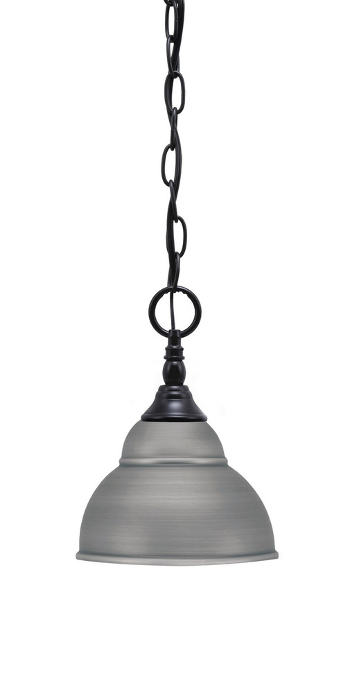Toltec Lighting - 11-MB-427-BN - One Light Mini Pendant - Chain - Matte Black