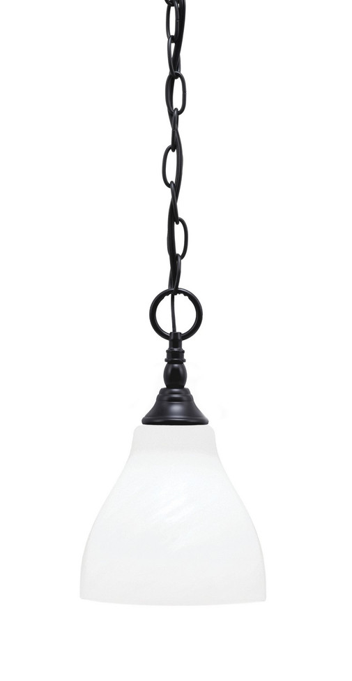 Toltec Lighting - 11-MB-4761 - One Light Mini Pendant - Chain - Matte Black