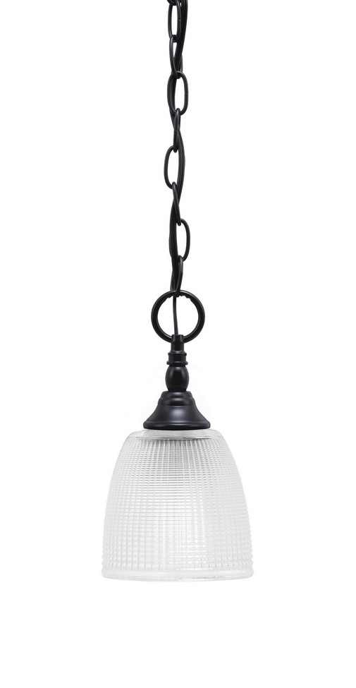 Toltec Lighting - 11-MB-500 - One Light Mini Pendant - Chain - Matte Black