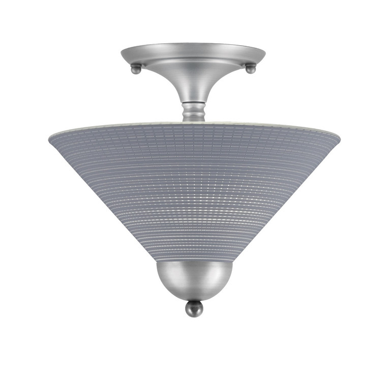 Toltec Lighting - 120-BN-4002 - Two Light Semi-Flush Mount - Semi-Flushes - Brushed Nickel