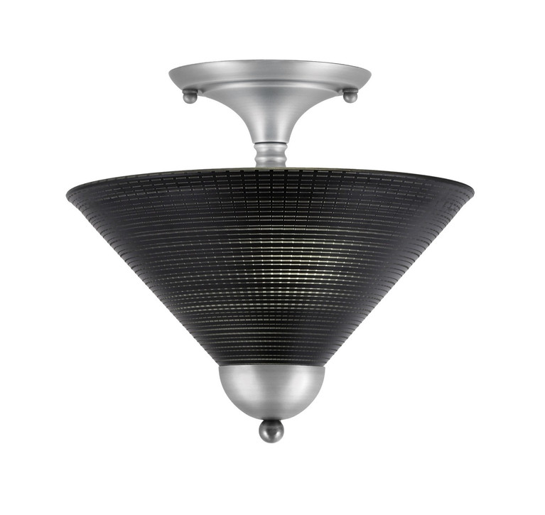 Toltec Lighting - 120-BN-4009 - Two Light Semi-Flush Mount - Semi-Flushes - Brushed Nickel