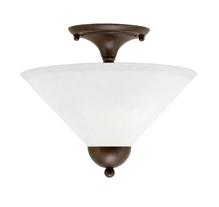 Toltec Lighting - 120-BRZ-316 - Two Light Semi-Flush Mount - Semi-Flushes - Bronze