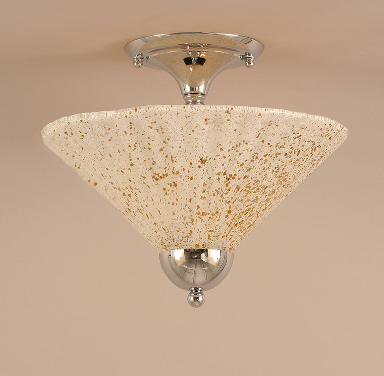 Toltec Lighting - 120-CH-702 - Two Light Semi-Flush Mount - Any - Chrome