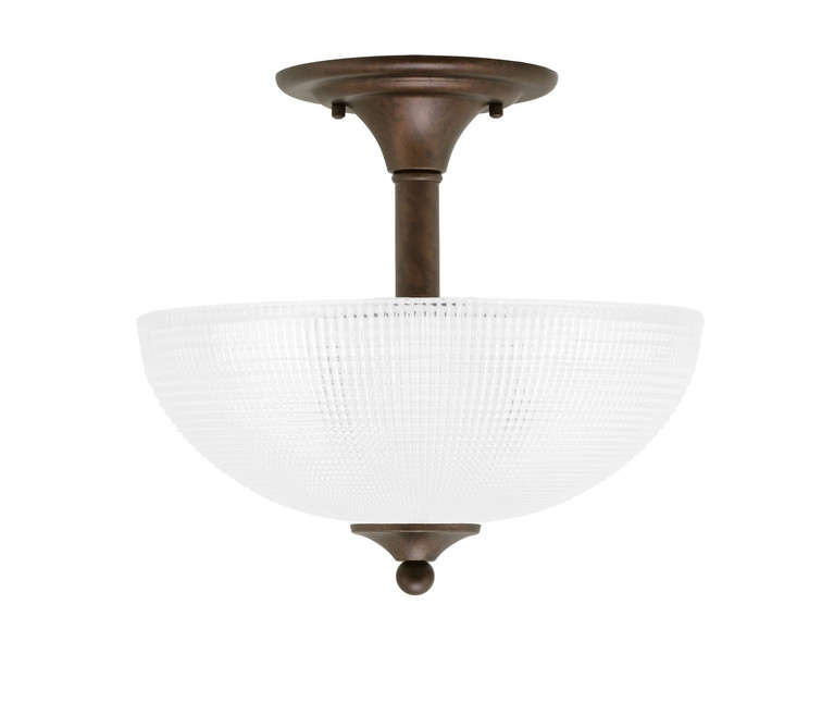 Toltec Lighting - 121-BRZ-540 - Two Light Semi-Flush Mount - Semi-Flushes - Bronze