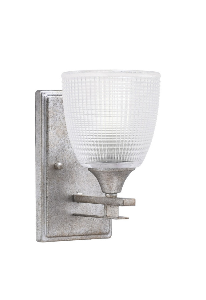 Toltec Lighting - 131-AS-500 - One Light Wall Sconce - Uptowne - Aged Silver