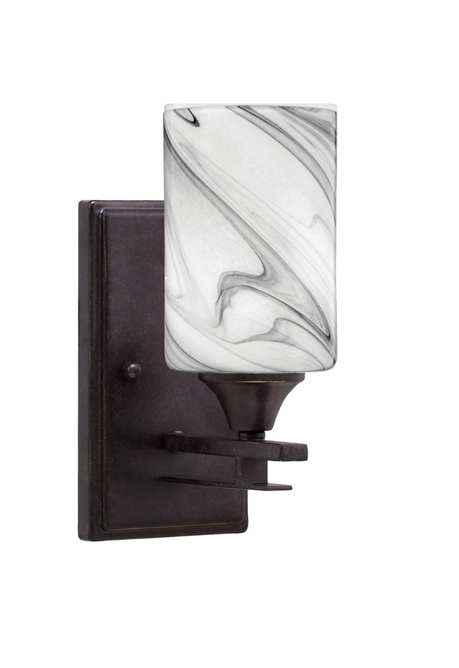 Toltec Lighting - 131-DG-3009 - One Light Wall Sconce - Uptowne - Dark Granite