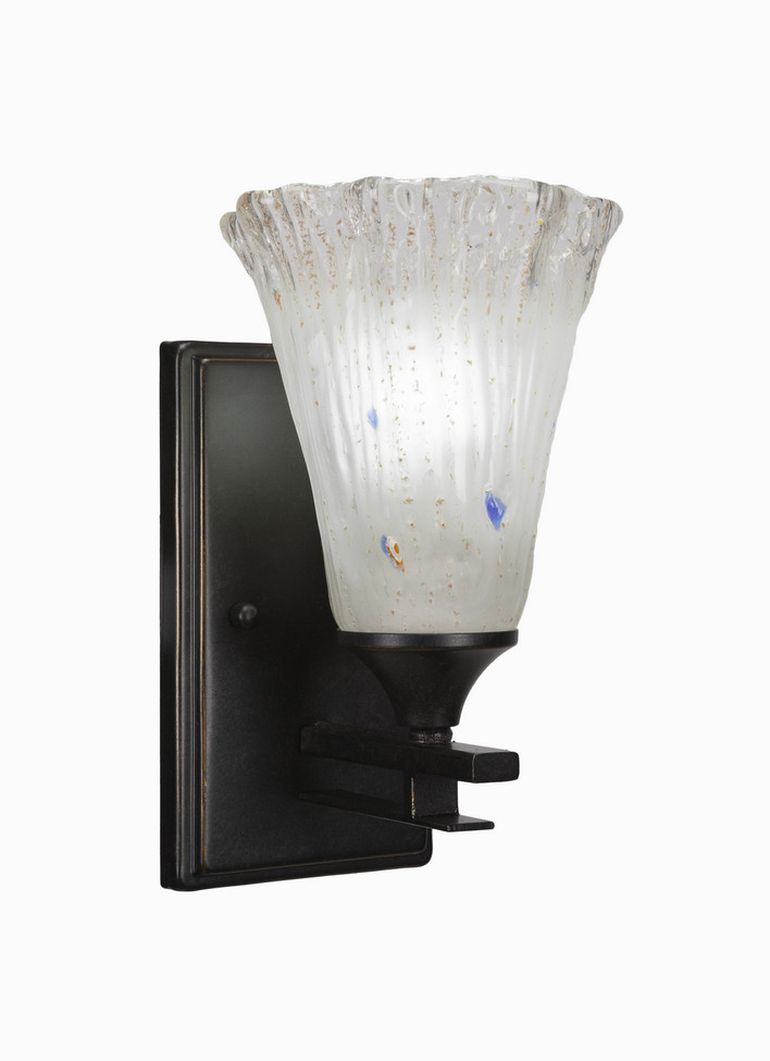 Toltec Lighting - 131-DG-721 - One Light Wall Sconce - Uptowne - Dark Granite
