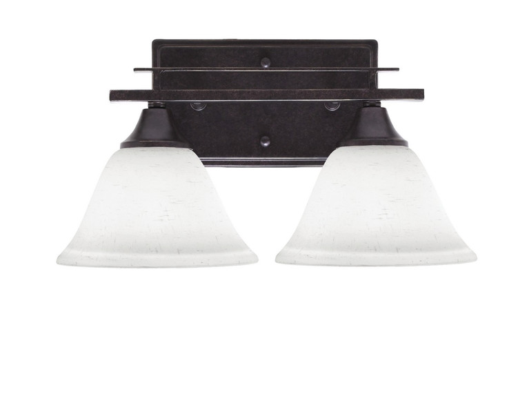 Toltec Lighting - 132-DG-311 - Two Light Bath Bar - Uptowne - Dark Granite