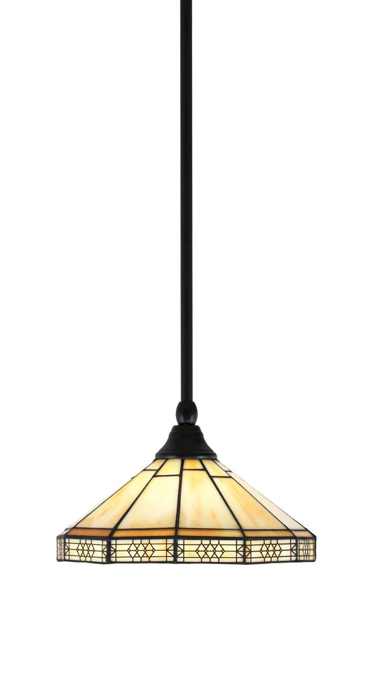 Toltec Lighting - 23-MB-144 - One Light Mini Pendant - Any - Matte Black
