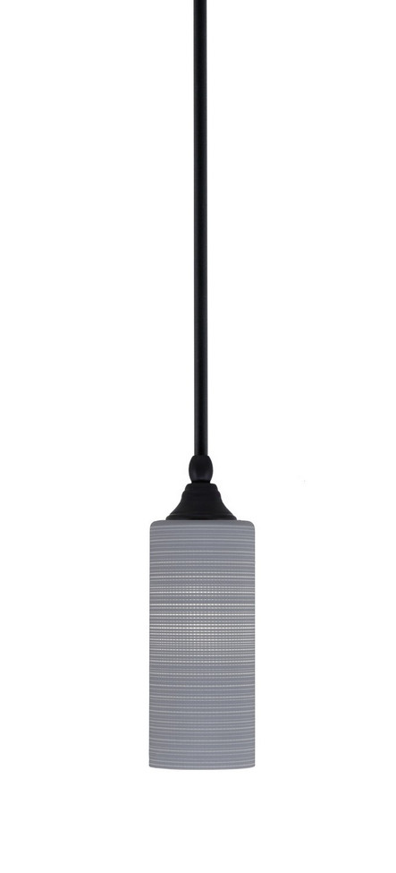 Toltec Lighting - 23-MB-4092 - One Light Mini Pendant - Stem - Matte Black
