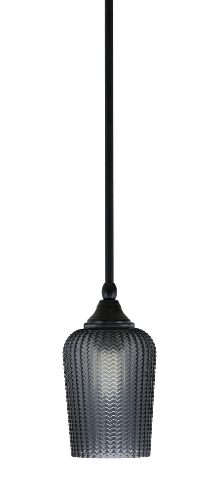 Toltec Lighting - 23-MB-4252 - One Light Mini Pendant - Stem - Matte Black