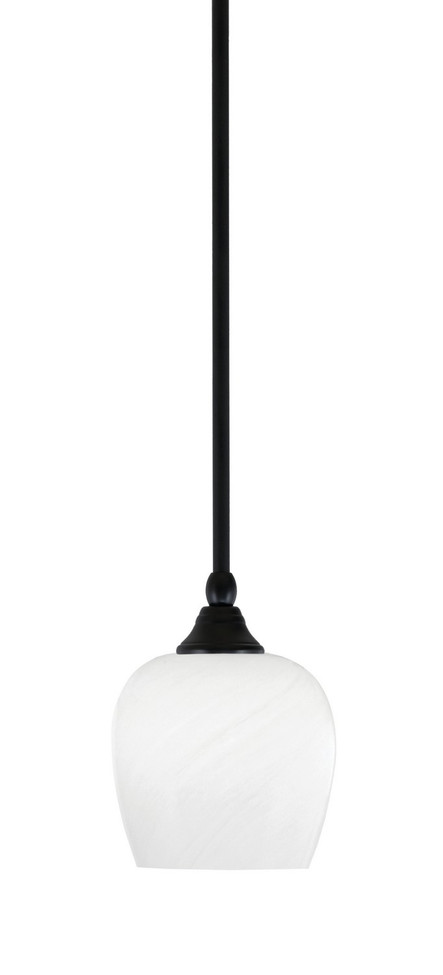 Toltec Lighting - 23-MB-4811 - One Light Mini Pendant - Stem - Matte Black
