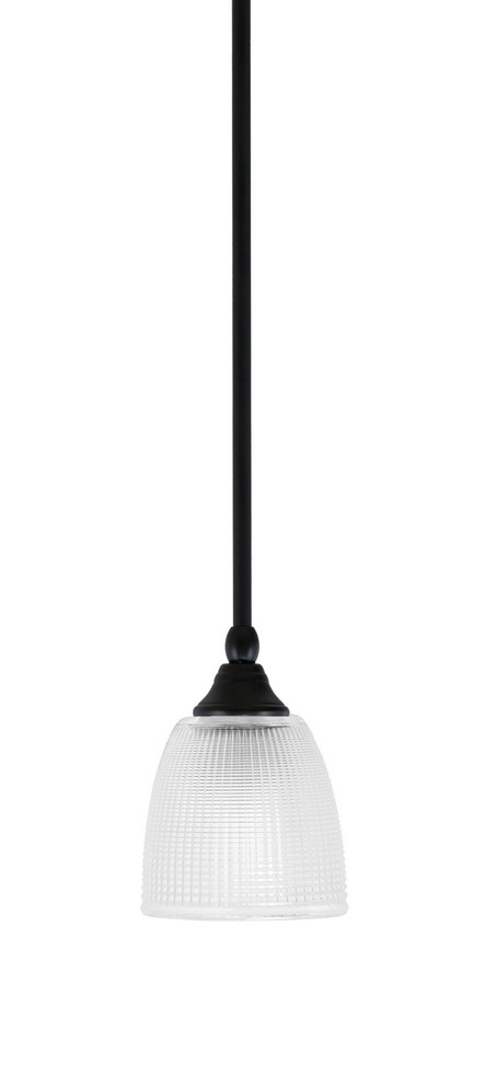 Toltec Lighting - 23-MB-500 - One Light Mini Pendant - Stem - Matte Black