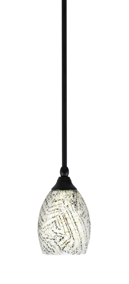 Toltec Lighting - 23-MB-5054 - One Light Mini Pendant - Stem - Matte Black
