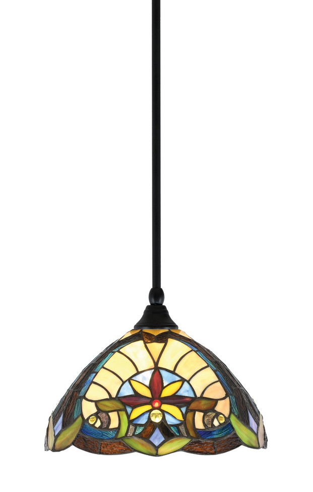 Toltec Lighting - 23-MB-9369 - One Light Mini Pendant - Any - Matte Black