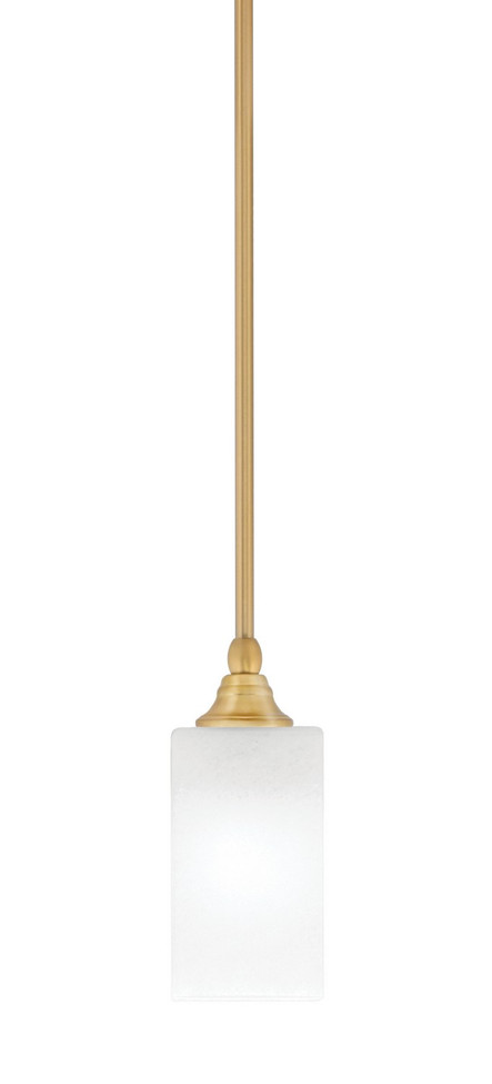 Toltec Lighting - 23-NAB-541 - One Light Mini Pendant - Stem - New Age Brass
