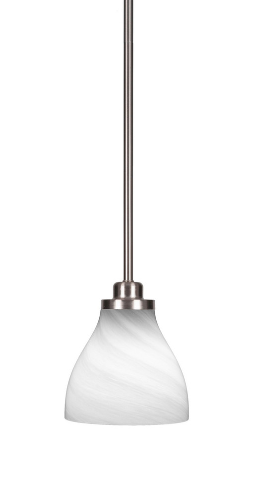 Toltec Lighting - 2601-BN-4761 - One Light Mini Pendant - Odyssey - Brushed Nickel