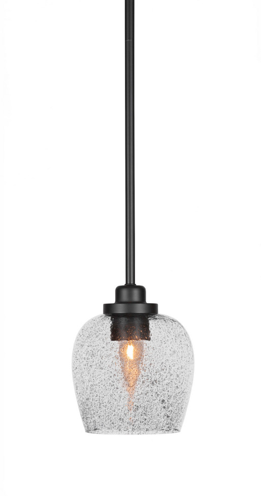 Toltec Lighting - 2601-MB-4812 - One Light Mini Pendant - Odyssey - Matte Black