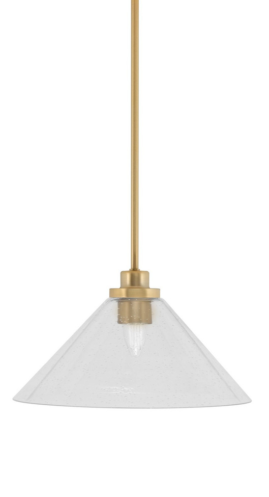 Toltec Lighting - 2601-NAB-306 - One Light Mini Pendant - Odyssey - New Age Brass