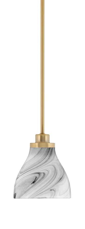 Toltec Lighting - 2601-NAB-4769 - One Light Mini Pendant - Odyssey - New Age Brass