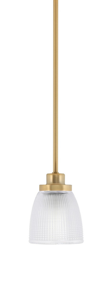 Toltec Lighting - 2601-NAB-500 - One Light Mini Pendant - Odyssey - New Age Brass