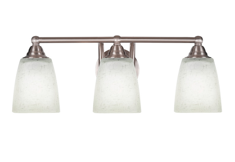 Toltec Lighting - 3423-BN-460 - Three Light Bath Bar - Paramount - Brushed Nickel