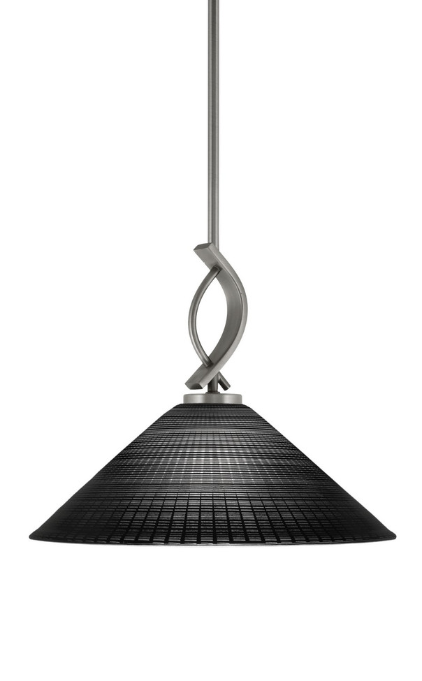 Toltec Lighting - 3901-GP-4019 - One Light Pendant - Cavella - Graphite