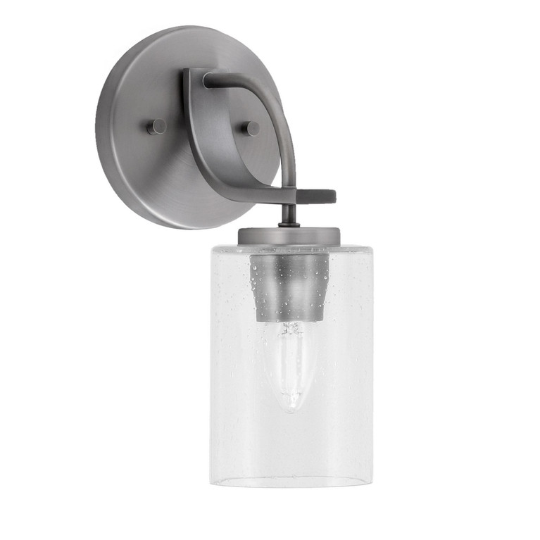 Toltec Lighting - 3911-GP-300 - One Light Wall Sconce - Cavella - Graphite