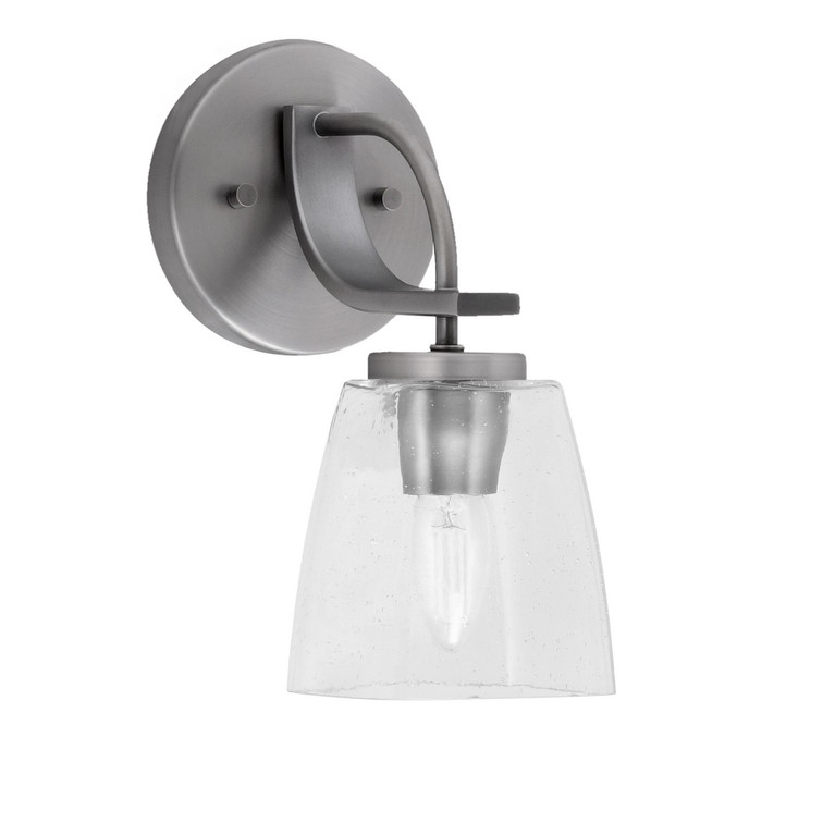 Toltec Lighting - 3911-GP-461 - One Light Wall Sconce - Cavella - Graphite