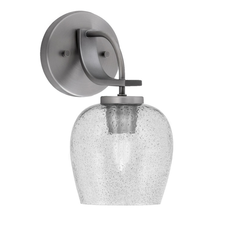 Toltec Lighting - 3911-GP-4812 - One Light Wall Sconce - Cavella - Graphite