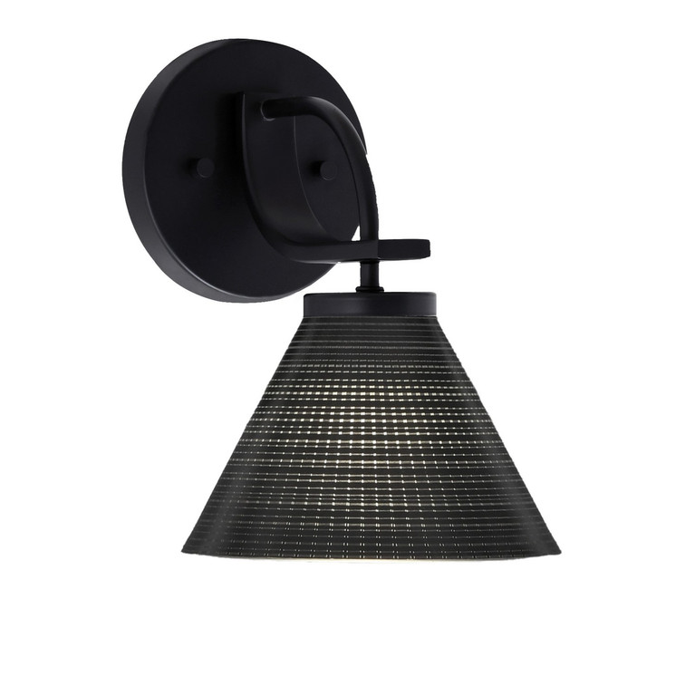 Toltec Lighting - 3911-MB-4059 - One Light Wall Sconce - Cavella - Matte Black