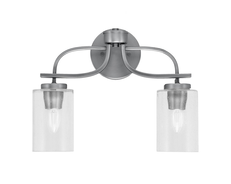 Toltec Lighting - 3912-GP-300 - Two Light Bath Bar - Cavella - Graphite