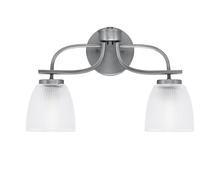 Toltec Lighting - 3912-GP-500 - Two Light Bath Bar - Cavella - Graphite