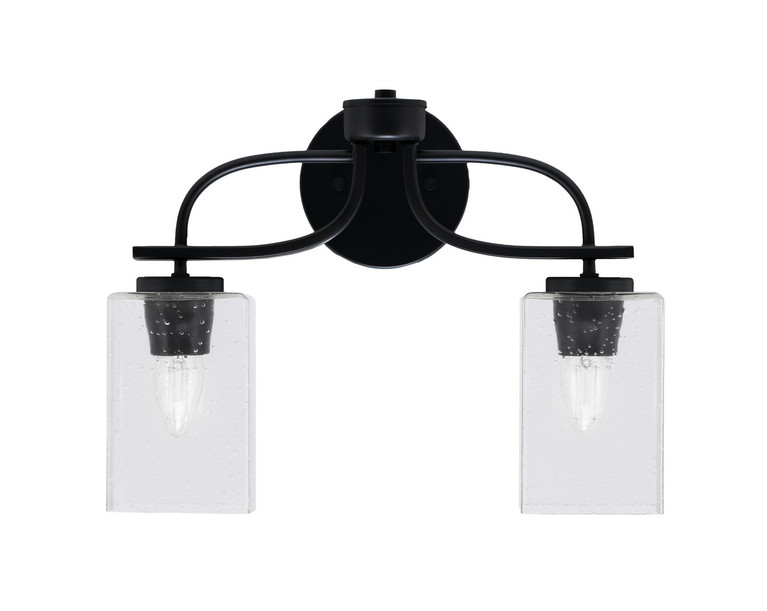 Toltec Lighting - 3912-MB-530 - Two Light Bath Bar - Cavella - Matte Black