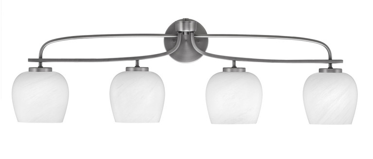Toltec Lighting - 3914-GP-4811 - Four Light Bath Bar - Cavella - Graphite