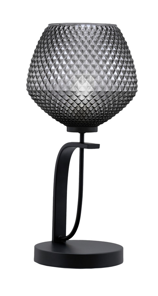 Toltec Lighting - 39-MB-4922 - One Light Table Lamp - Cavella - Matte Black