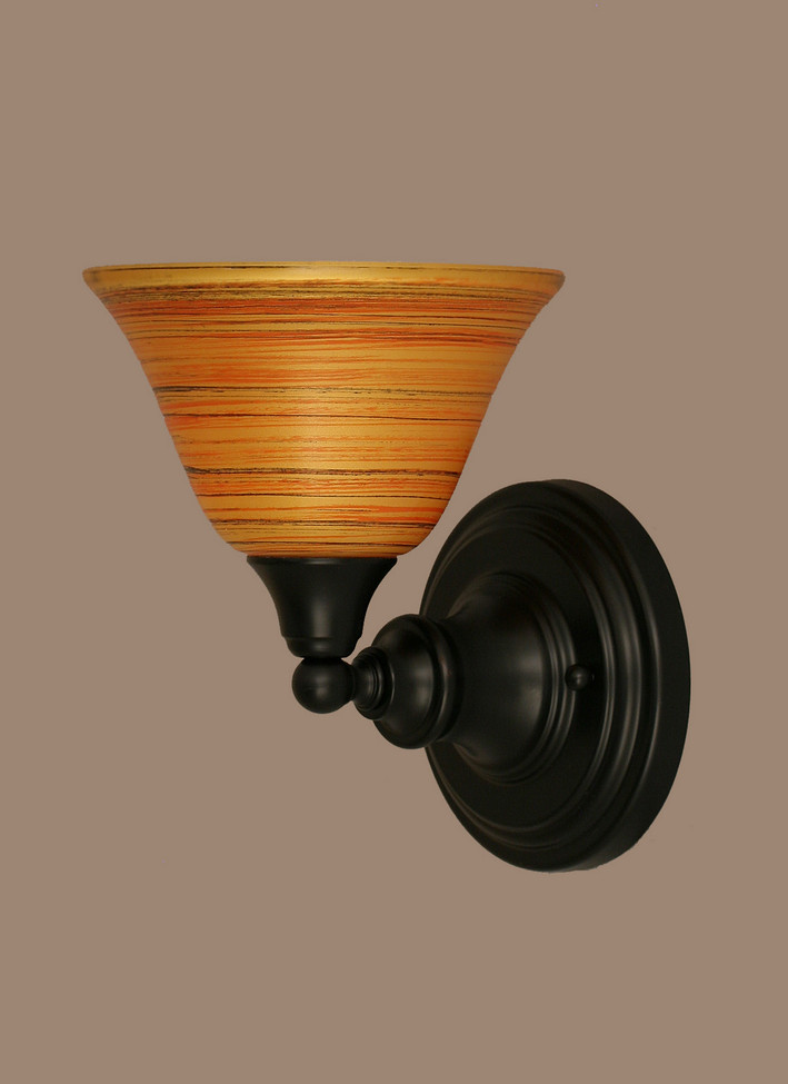 Toltec Lighting - 40-MB-454 - One Light Wall Sconce - Any - Matte Black