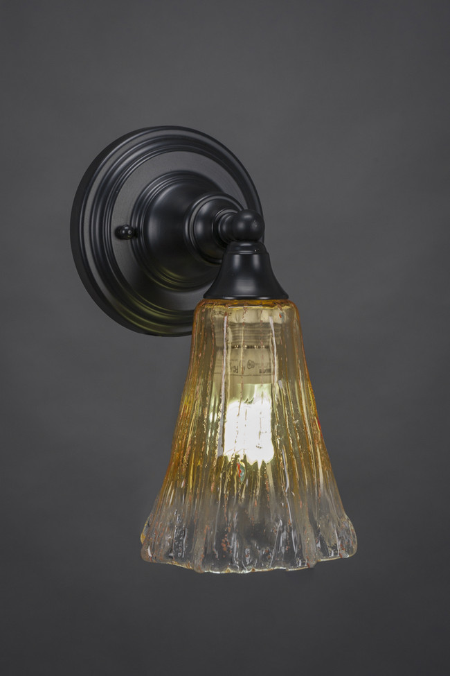 Toltec Lighting - 40-MB-724 - One Light Wall Sconce - Any - Matte Black