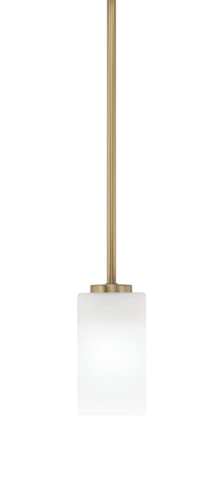 Toltec Lighting - 4501-NAB-541 - One Light Mini Pendant - Atlas - New Age Brass