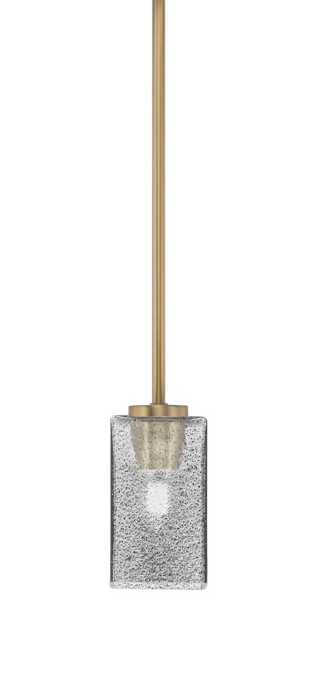 Toltec Lighting - 4501-NAB-542 - One Light Mini Pendant - Atlas - New Age Brass