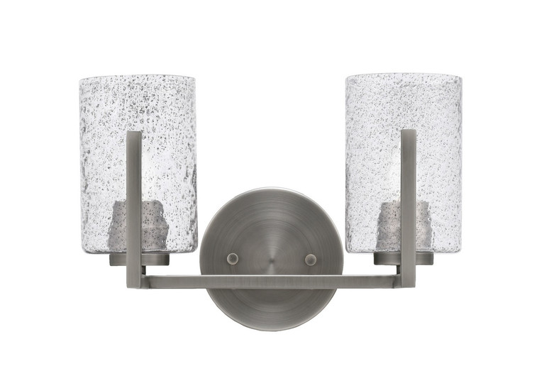 Toltec Lighting - 4512-GP-3002 - Two Light Bath Bar - Atlas - Graphite