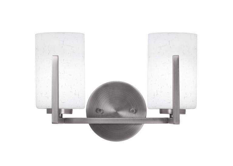 Toltec Lighting - 4512-GP-310 - Two Light Bath Bar - Atlas - Graphite