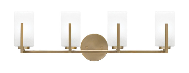 Toltec Lighting - 4514-NAB-541 - Four Light Bath Bar - Atlas - New Age Brass
