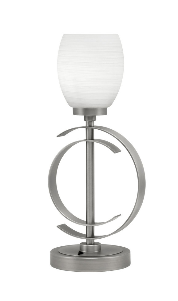 Toltec Lighting - 56-GP-615 - One Light Accent Lamp - Accent Lamps - Graphite