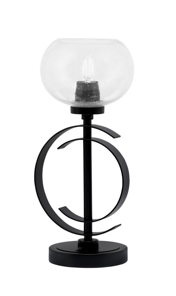 Toltec Lighting - 56-MB-202 - One Light Accent Lamp - Accent Lamps - Matte Black