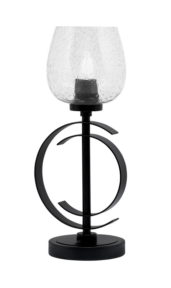 Toltec Lighting - 56-MB-4812 - One Light Accent Lamp - Accent Lamps - Matte Black