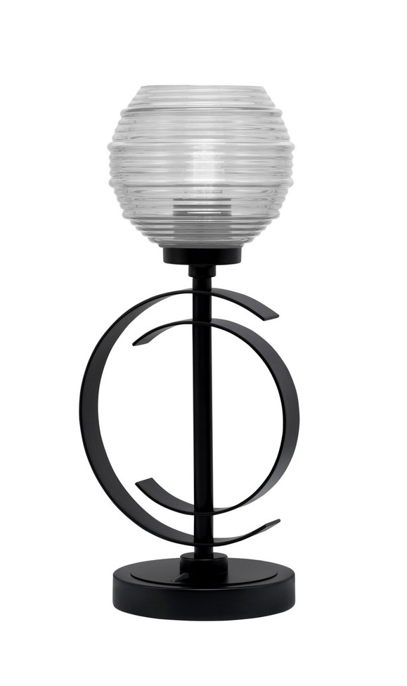 Toltec Lighting - 56-MB-5110 - One Light Accent Lamp - Accent Lamps - Matte Black